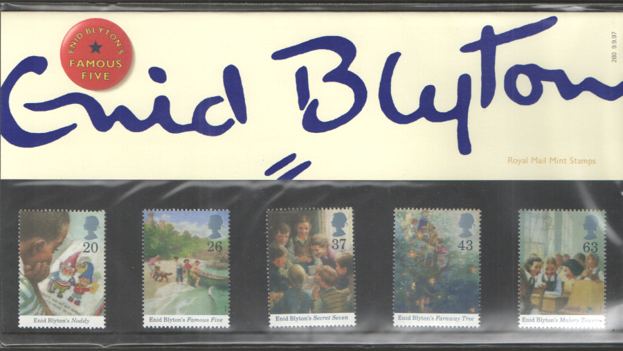 (image for) 1997 Enid Blyton Royal Mail Presentation Pack 280 - Click Image to Close
